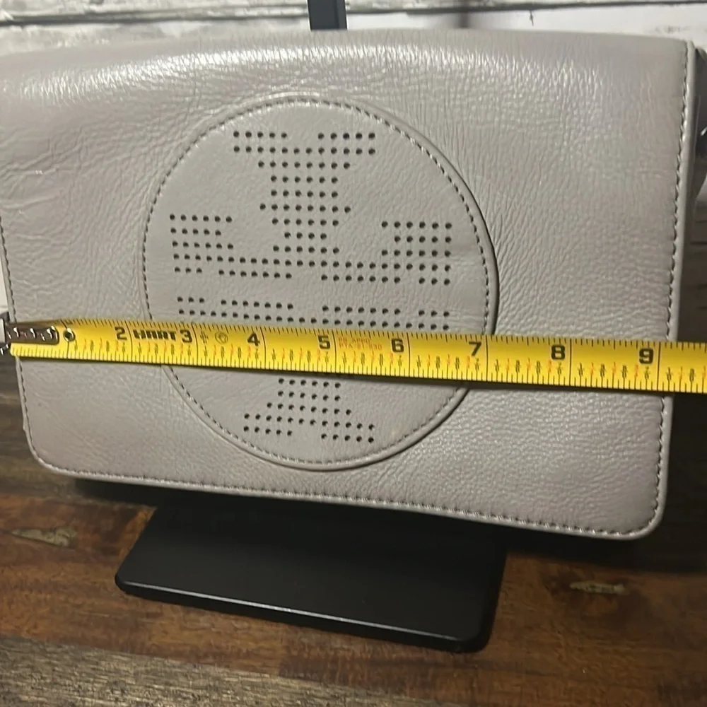 Tory Burch Gray Crossbody Bag